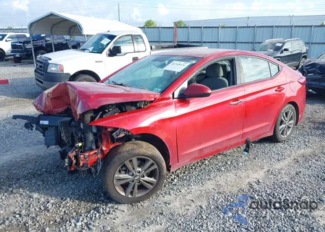 2017 Hyundai Elantra Se из США, поврежденный, VIN 5NPD84LFXHH022863